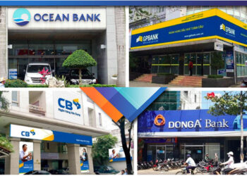 GPBank、DongABank、CBBank、OceanBank將被迫轉讓給國家銀行