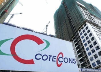 CTD：Coteccons 創下 37 兆的紀錄，被納入胡志明市證券交易所的「鑽石股」籃子